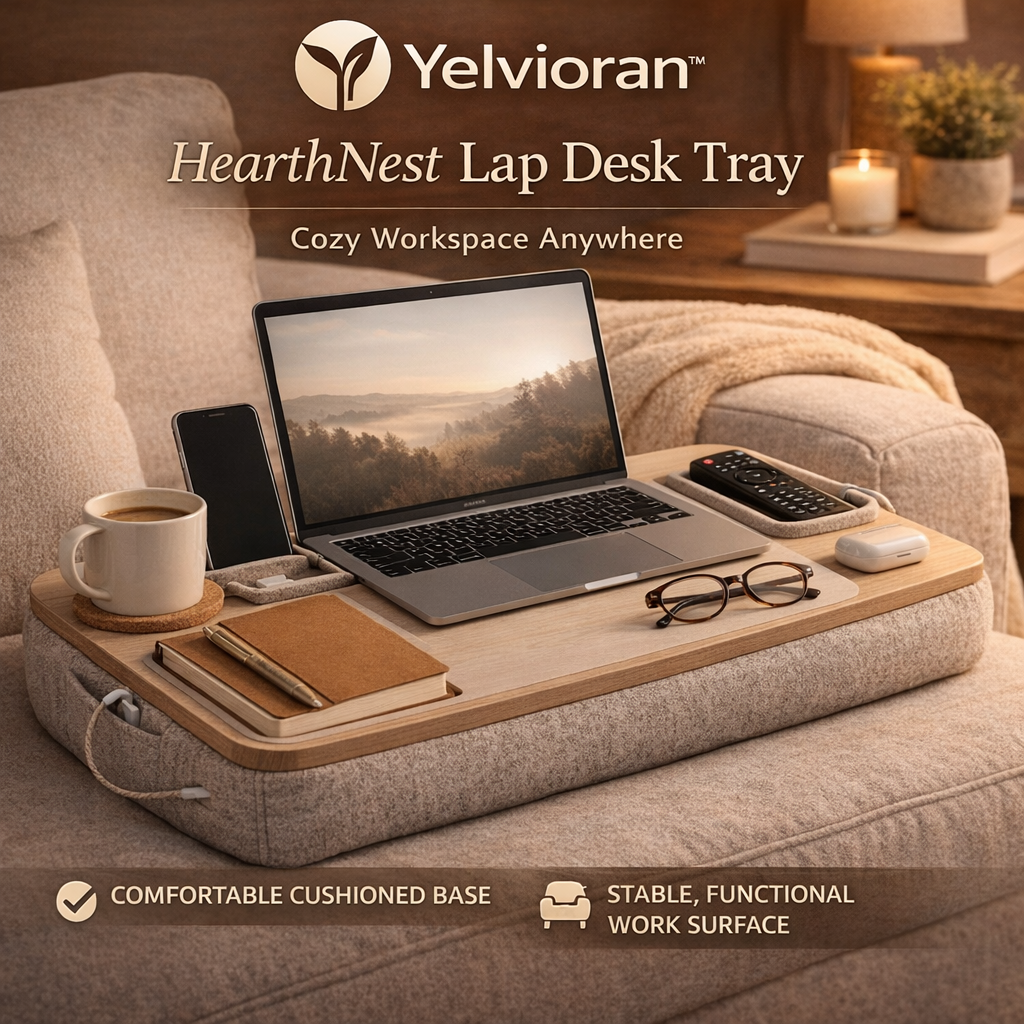 Yelvioran™ HearthNest Lap Desk Tray