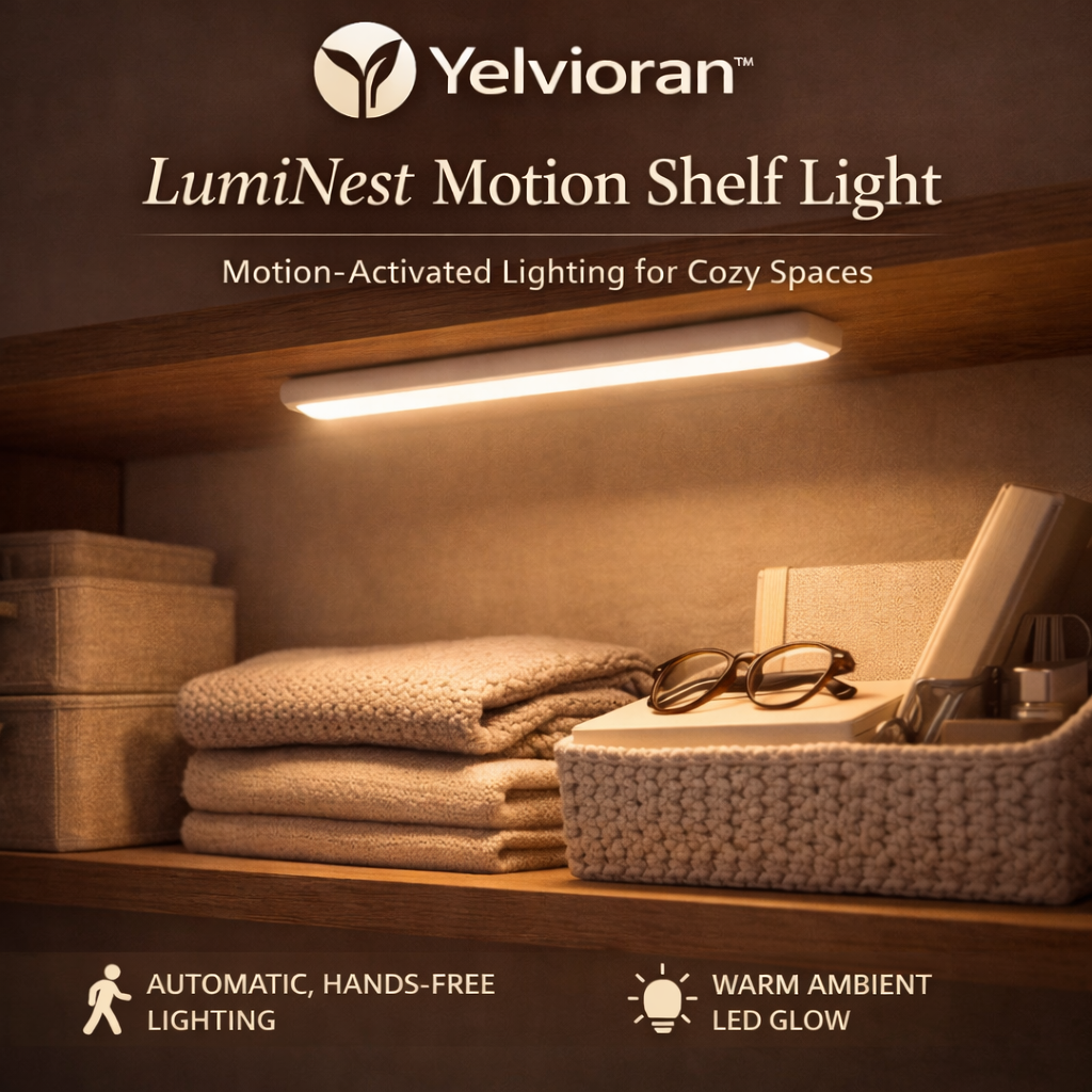 Yelvioran™ LumiNest Motion Shelf Light
