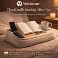 Yelvioran™ CloudCradle Reading Pillow Tray